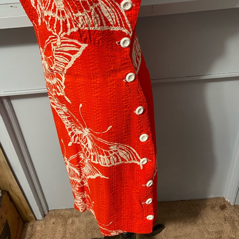 1940s Butterfly Dress - Picture 6 of 12